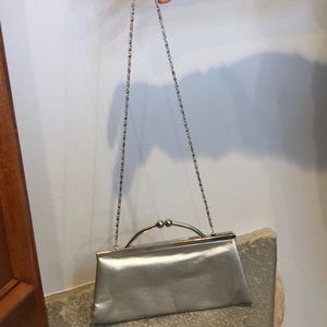 Candies clutch silver